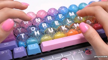 1 Hour AI Keyboard Typing ASMR Loop | No Talking, Sleep, Study, Relax