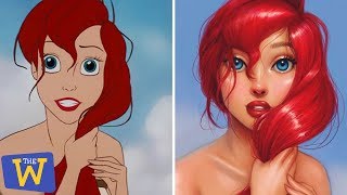 15 Disney Princesses Reimagined By Amazing Artists