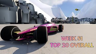 Week 51 Top 20 World Overall - All Pbs Trackmania Weekly Shorts