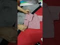 Origami - Cara lipatan baju