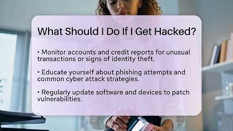 What Should I Do If I Get Hacked? - Learn About Libertarianism