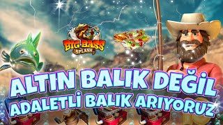 Big BASS Splash Altın Balık Değil Adaletli Balık İstiyoruz #bigbasssplash #slotoyunlari #bigbass