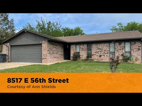 8517 E 56th Street, Tulsa, OK home video tour