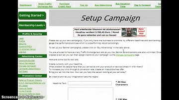 my advertising pay    How to set up your text ads