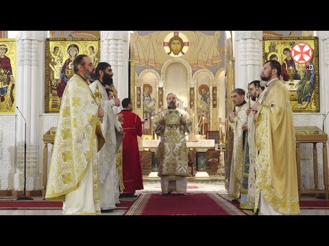 ყოვლადწმინდა სამების სახელობის საპატრიარქო ტაძარში საკვირაო  მსახურება აღევლინა (09.10. 2022)