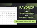 PayDrop Shopify App | Sell Digital Downloads & Software Products on Shopify