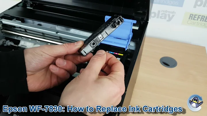 Epson WorkForce WF-7830DTWF: How to Change/Replace Ink Cartridges