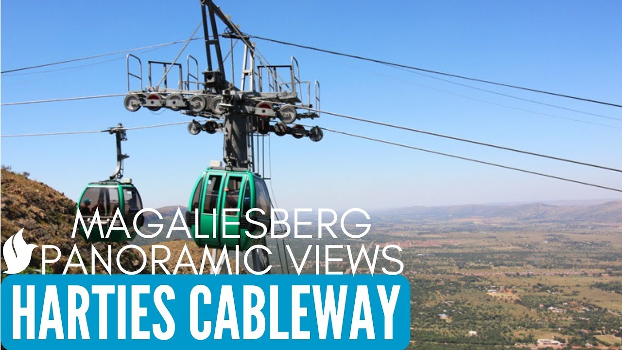 Aerial cableway across mountain river in New Zealand