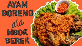 Resep ayam goreng kalasan. 