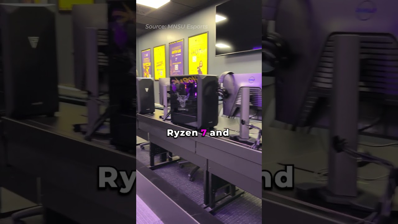 Esports lab at @maverickesports9146 #collegeesports #esports #esportslab