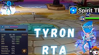 The Power Of Tyron (Water Sylph) In RTA  Summoners War