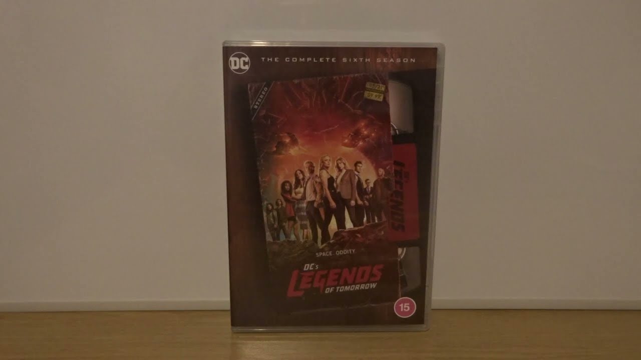 DC's Legends Of Tomorrow Season 6 (UK) DVD Unboxing