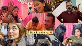 Bhai ki Mehendi❤️ | bhai ki ￼Shaadi | wedding vibe | masti |
