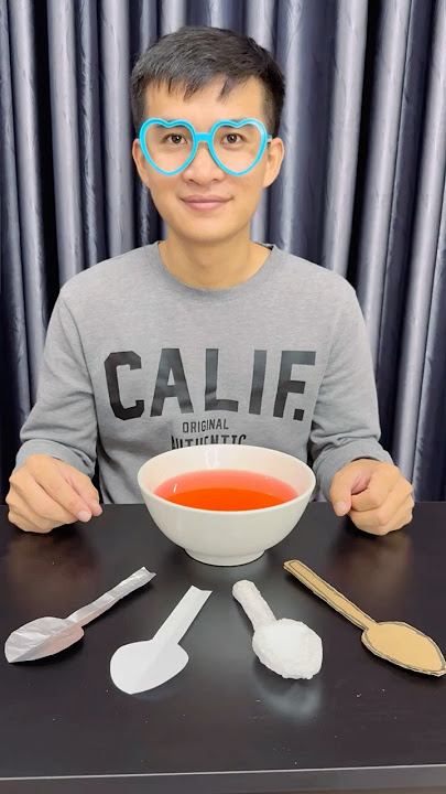 SH - Chiếc thìa nào tốt nhất 🥄 Let's test the spoons #shorts
