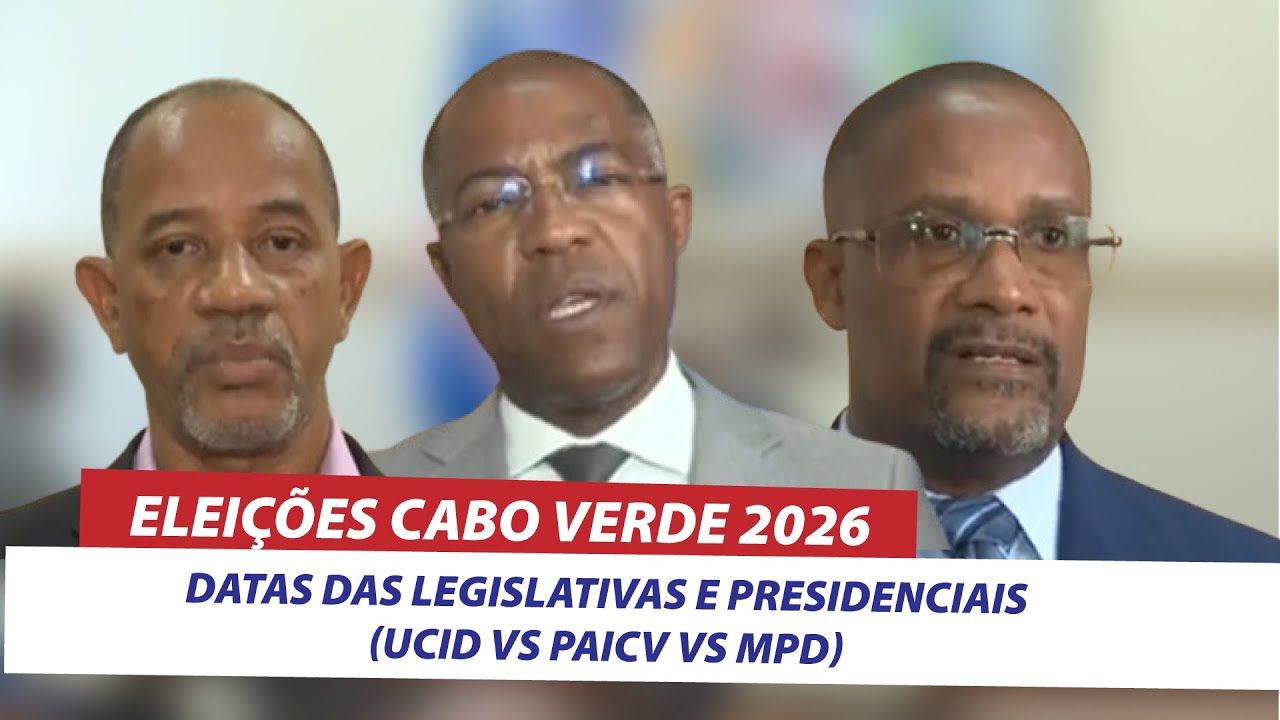 Eleições Cabo Verde 2026: Datas das Legislativas e Presidenciais (MPD vs PAICV vs UCID)