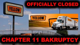 Yellow Freight YRC OFFICIALLY Files CHAPTER 11 BANKRUPTCY! Lost Job! Lost Insurance! Lost Pension!