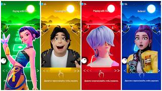 Soda pop Saja Boys🆚KPop Demon Hunters🆚Tiles hop EDM RUSH ! #53 screenshot 5