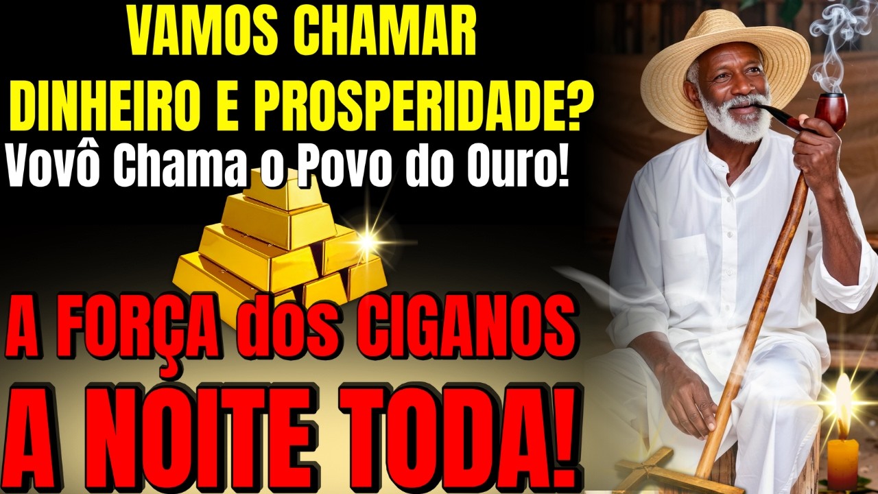 BENÇÃO do POVO CIGANO e PRETO VELHO para PROSPERIDADE URGENTE | Chama Dinheiro e Abre Caminhos.