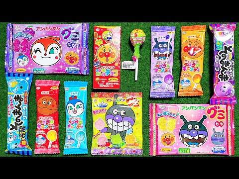 ✨癒しのASMR✨アンパンマン＆ドラえもんロリポップキャンディ🍭 チョコレートASMR🍫 ネコネコグミ＆しんちゃんグミ| ASMR Candy Eating Challenge/hello kitty