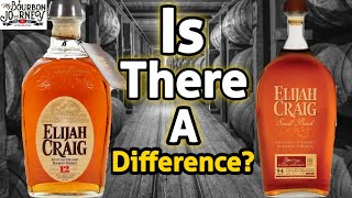 Elijah Craig 12 VS Elijah Craig Small Batch Old Vs New side by side review