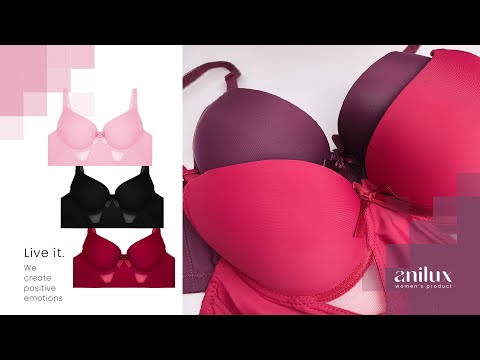 سوتین زنانه مدل اسفنجی پایه بلند دکلته جک دار کد 1093 