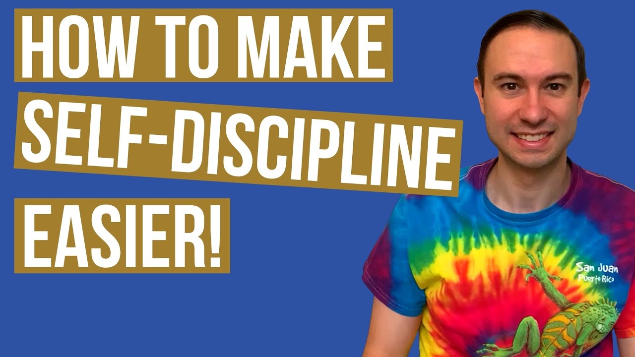 Why Self-Discipline is Difficult (And How to Make it Easier) - YouTube
