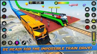 Mega Ramp Train Stunt Games 2024 - Android Gameplay