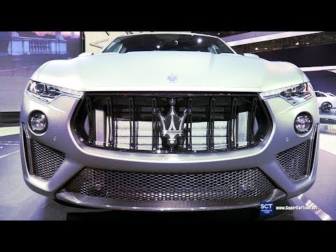 2019 Maserati Levante Trofeo V8 - Exterior Interior Walkaround & Engine - 2018 New York Auto Show