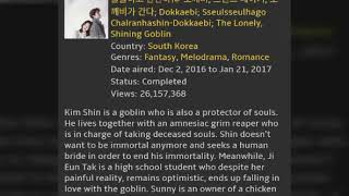 Top 10 most viewed Kdramas on KissAsian