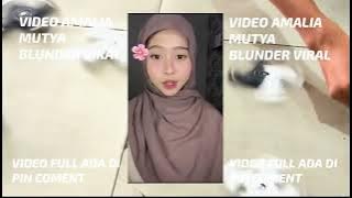 VIDEO TERBARU AMALIA MUTYA TIKTOKERS YANG BLUNDER 😋✅