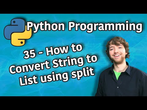 Video: Kaip suskaidyti eilučių sąrašą naudojant python?