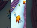 Snow Ride Gone WRONG! Ostrich Madness in Rodeo Stampede ❄️😱 #rodeostampede #wintergaming #shorts