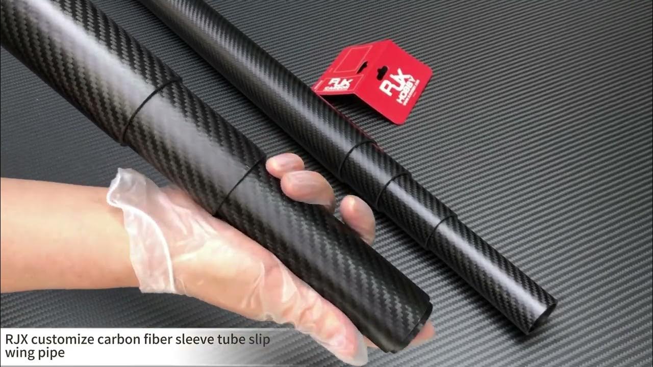 Custom carbon fiber sleeve tubes, telescope carbon fiber wing tubes
