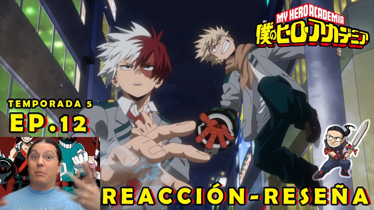 Boku No Hero Temporada 5 Episodio 12