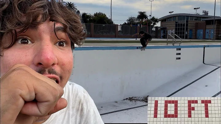 SKATING A 10 FOOT DROP!!