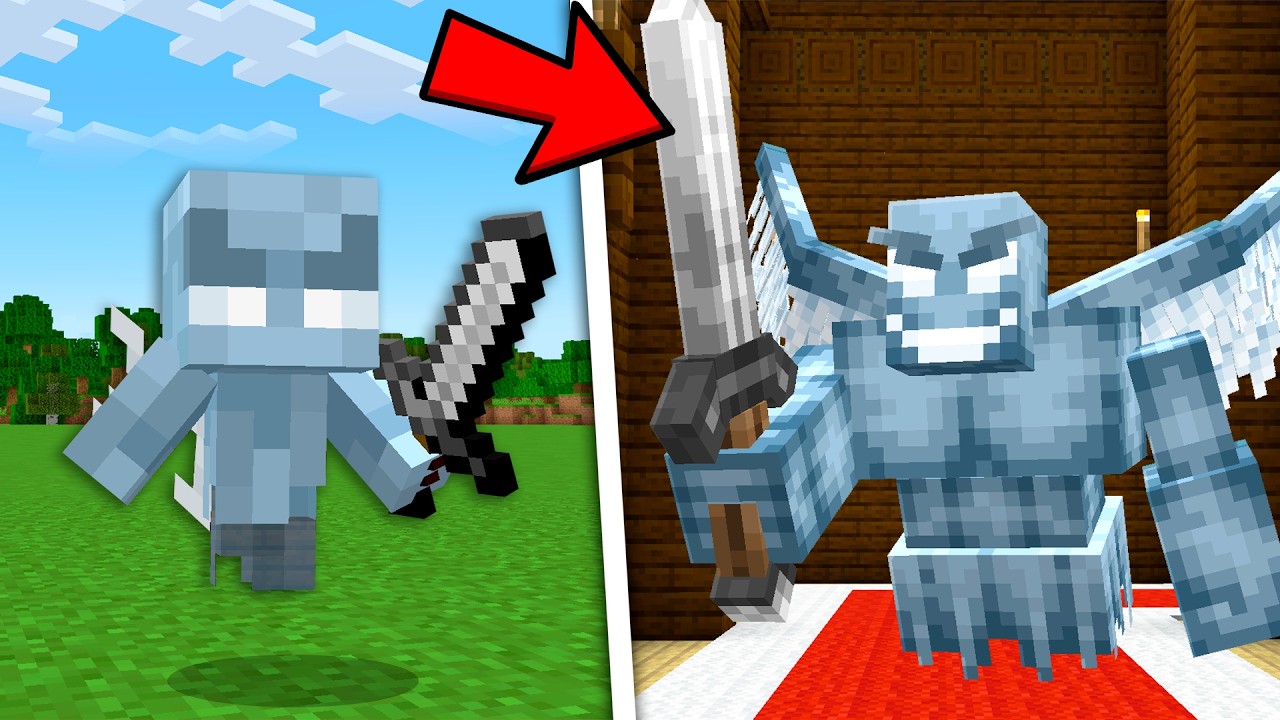 Minecraft Build Mutant I Made Every Mobs Bosses in Minecraft - YouTube