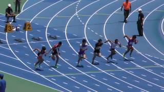 20160618関東高校総体男子100m南関東予選1組