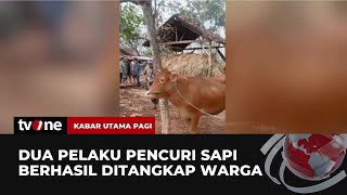 Warga Kepung Dua Pelaku Pencuri Sapi | Kabar Utama Pagi tvOne