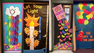 Latest Classroom door Decoration ideas | Classroom Decoration ideas for school 2021 Paper art work