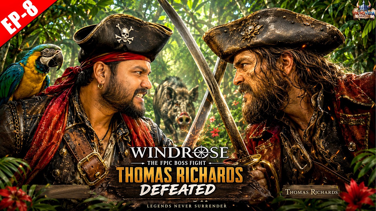 First Major Boss Defeated! 🔥 Thomas Richards Boss Fight | Windrose ...