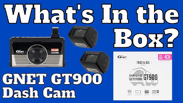 GNET GT900 Dash Cam |Whats in the box |Safe Drive Solutions