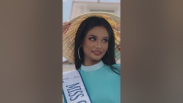 Look! The Cosmo Queens are glowing in Vietnamese traditional dresses (Ao Dai) 🇻🇳 #shorts