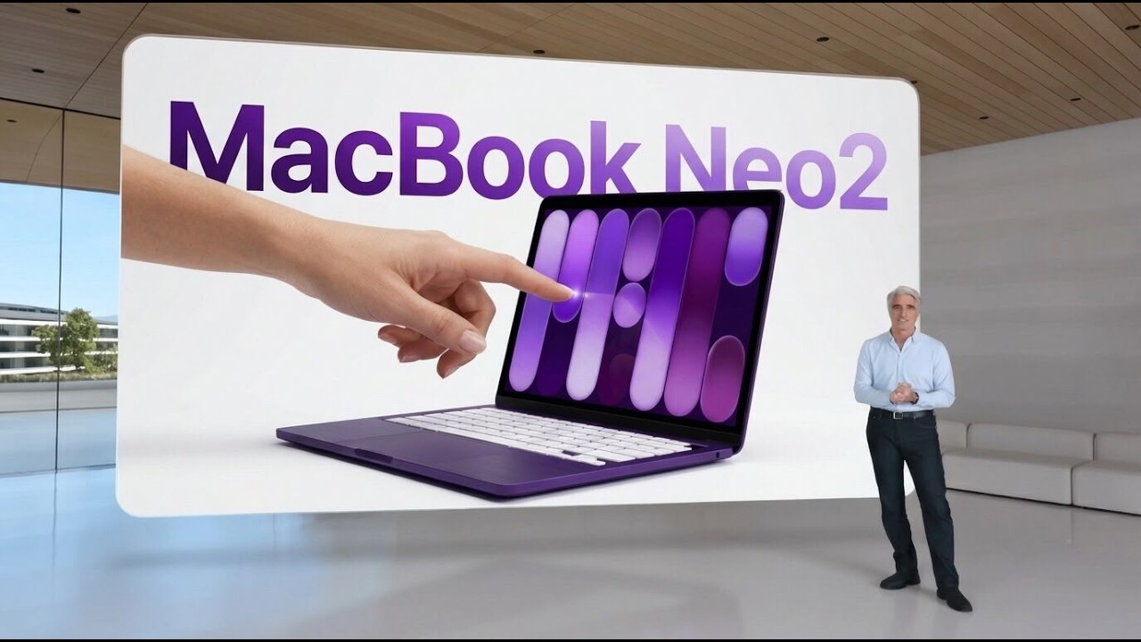 MacBook Neo 2: Apple's Massive Plot Twist (Touch-Screen) - YouTube