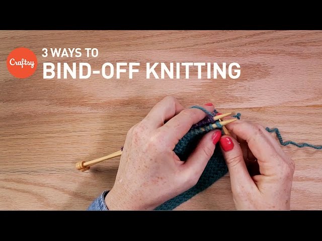 Jeny's Surprisingly Stretchy Bind Off (JSSBO) for knitting, 3 ways! 