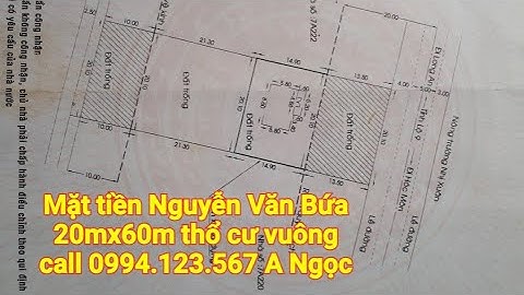 Bán đất Hóc Môn mặt tiền Nguyễn Văn Bứa Cầu Lớn 21 tỷ