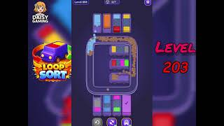 Loop Sort Level 203 Walkthrough