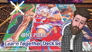 Haben wir das gebraucht? One Piece Learn Together Deck Set Opening german/deutsch
