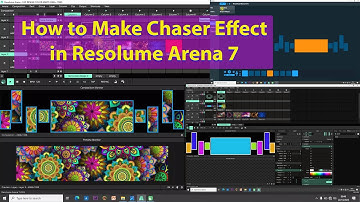 How to Make chaser effect in resolume Arena 7.chaser kaise banaye resolume me.Hindi Tutorial
