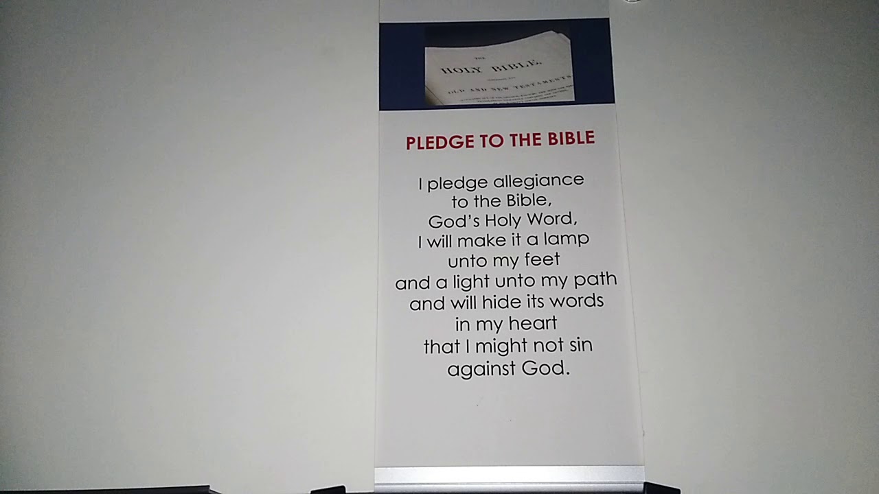 Pledge To The Bible YouTube Pledge to the bible youtube