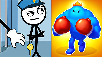 Punchy Race vs Thief Puzzle  - All Levels Gameplay Android, iOS Part 2 - 2024